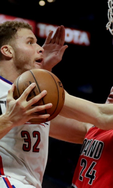 Griffin, Paul have double-doubles, Clippers hold off Blazers